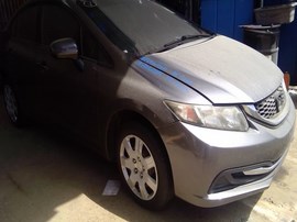 2014 HONDA CIVIC, GRAY, LX MODEL, 1.8L, AT,   A26314